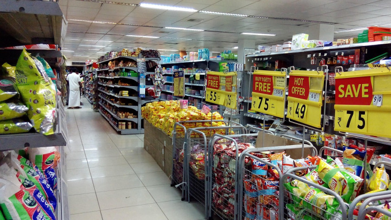 retail store aisle